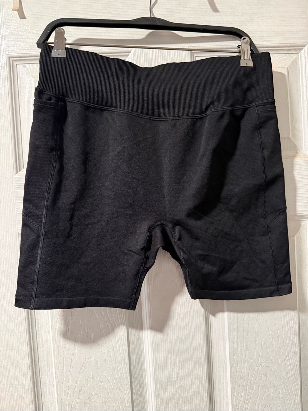 PINK Victoria's Secret Black High-Rise Bike Shorts